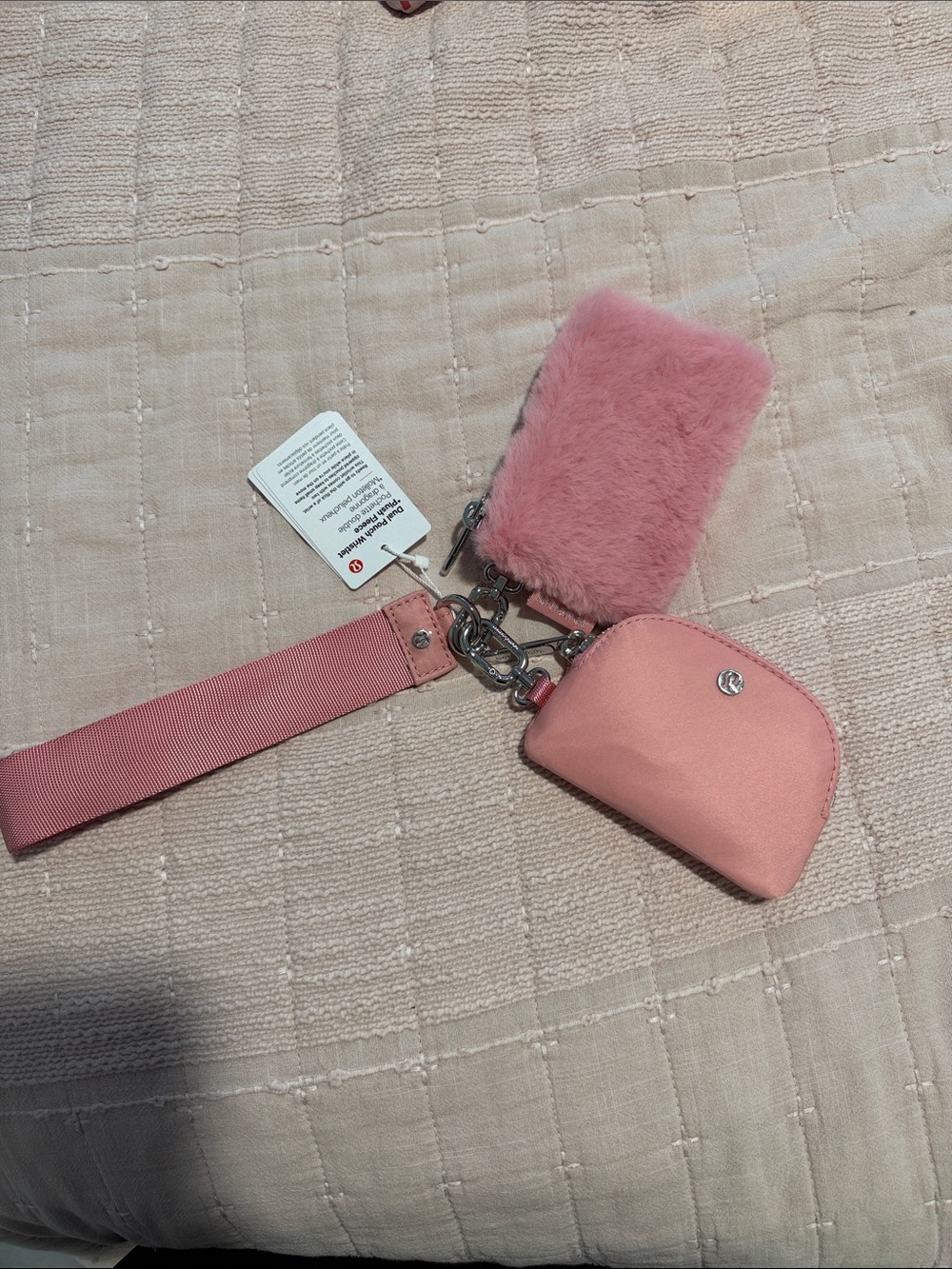 Lululemon dual pouch wristlet